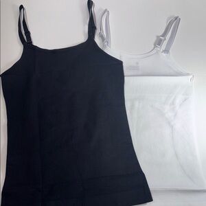 Black and White 2pc Camisole Set S NWT